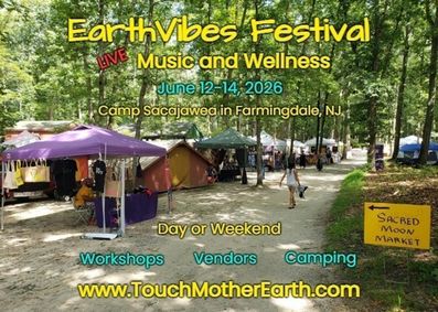 EarthVibes Music and Wellness Festival show poster