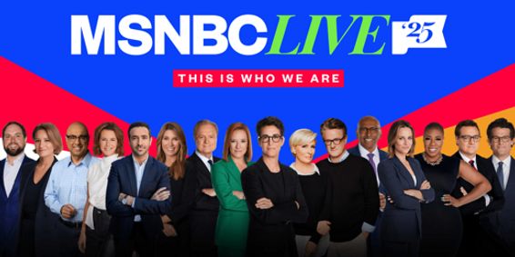 MSNBCLIVE ‘25: THIS IS WHO WE ARE show poster