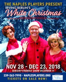 Irving Berlin's White Christmas show poster