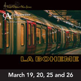 La Bohéme show poster