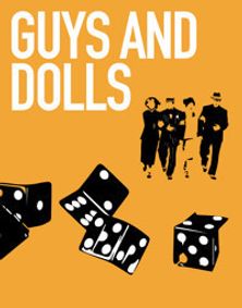 Guys and Dolls show poster