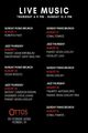 August Live Music Line-Up at Otto's Full Service in Central New York
