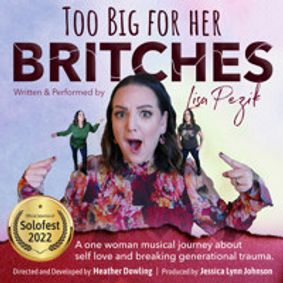 Too Big For Her Britches show poster