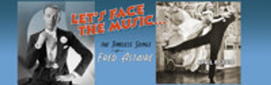 “Let’s Face the Music…” Fred Astaire Concert show poster