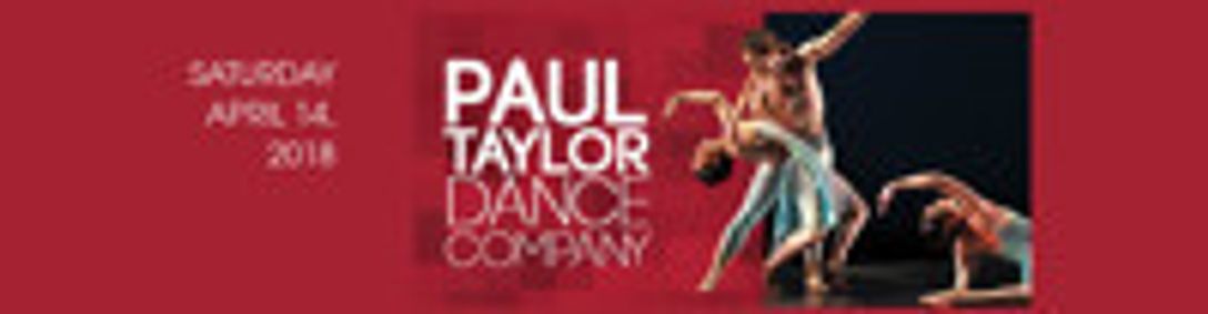Paul Taylor Dance Company show poster