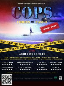 COPS (Comics of Pasco) show poster