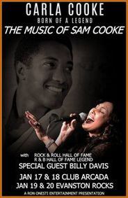 Carla Cooke's Ultimate Sam Cooke Experience LIVE! show poster