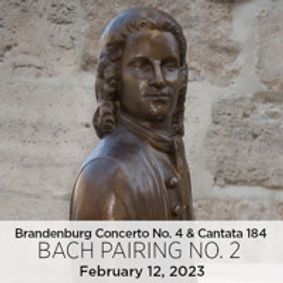 Bach Pairing No. 2 show poster