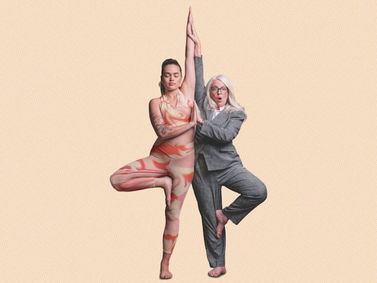 Yoga Play show poster