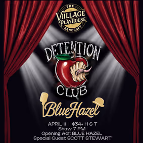 The Detention Club with Blue Hazel show poster