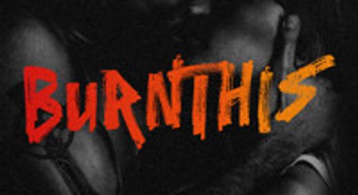 Burn This show poster