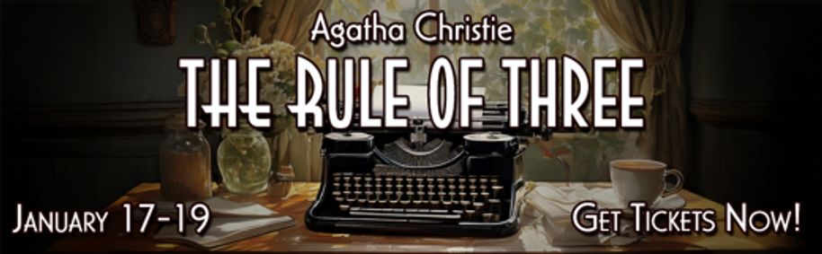 Agatha Christie The Rule of Three show poster