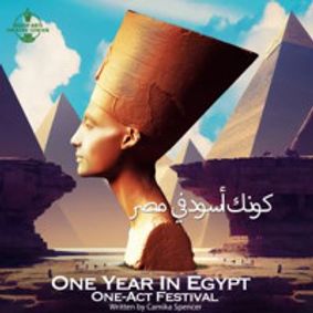 One Year in Egypt By Camika Spencer show poster