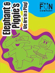 Elephant & Piggie's We are in a Play! show poster