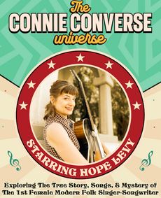 The Connie Converse Universe Starring Hope Levy show poster