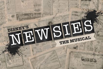 Newsies show poster