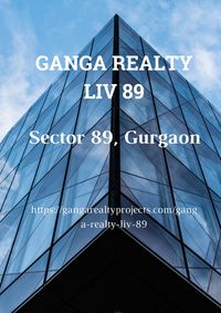 Ganga Realty LIV Sector 89 show poster