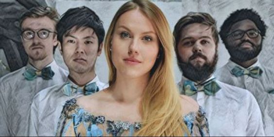 Ester Wiesnerova: Blue Journal show poster