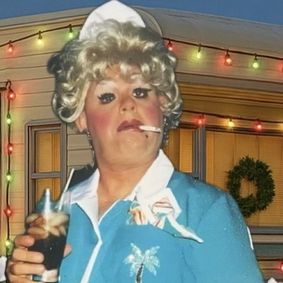 A DELORIS SCRUD CHRISTMA show poster