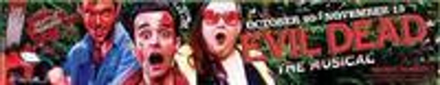 Evil Dead: The Musical show poster