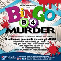 Murder at the Mansion presents Bingo B4 Murder