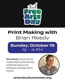 Hollywood Art and Culture Center Presents Free Arts Day show poster