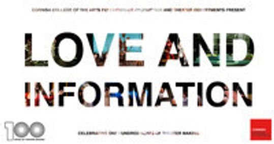 Love and Information show poster