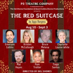The Red Suitcase show poster