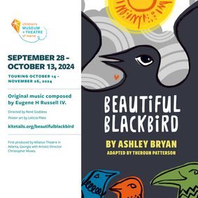 Beautiful Blackbird show poster