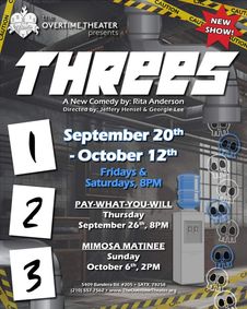 Threes show poster