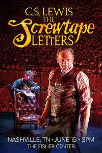 C.S. Lewis' The Screwtape Letters in Broadway Logo