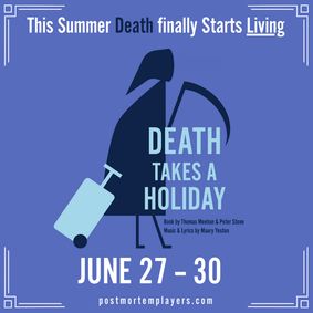 Death Takes a Holiday show poster