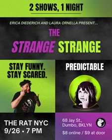 The Strange Strange show poster