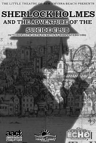 Sherlock Holmes and the adventure of the Suicide Club show poster