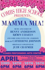 Mamma Mia! show poster