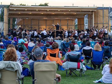 New Jersey Symphony at Liberty State Park in Jersey City show poster