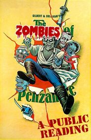 The Zombies of Penzance (Public Reading) at New Line Theatre show poster