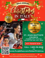 22nd-annual CHRISTMAS IN ITALY NYC starring Cristina Fontanelli FRI 12/19 (7PM) and SAT 12/20 (2PM) in Off-Off-Broadway