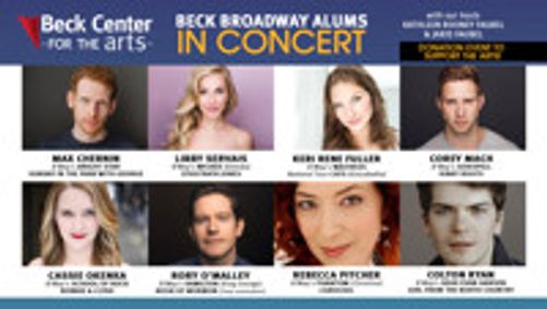 Beck Broadway Alums in Concert show poster