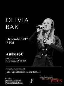 Winter Cabaret with Olivia Bak