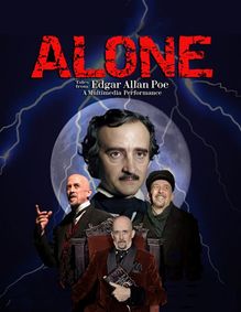 ALONE, TALES FROM EDGAR ALLAN POE show poster