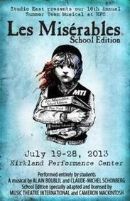 Les Misérables School Edition show poster