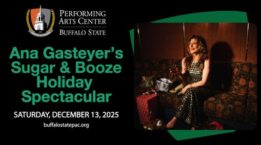 Ana Gasteyer's Sugar and Booze Holiday Spectacular show poster