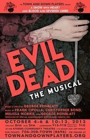 Evil Dead: The Musical show poster