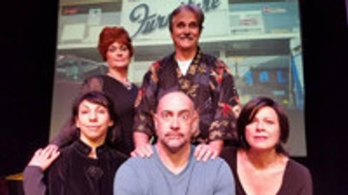 DAMAGED FURNITURE show poster