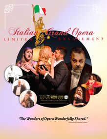 Italian Grand Opera show poster