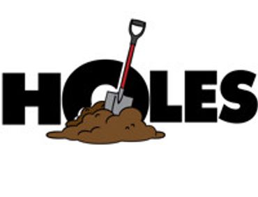 Holes show poster