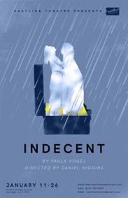 Indecent by Paula Vogel show poster