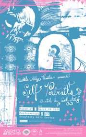 Self Portraits 5 show poster