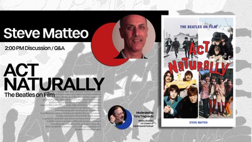 New Beatles Book Signing & Discussion at Long Island Music and Entertainment Hall of Fame show poster